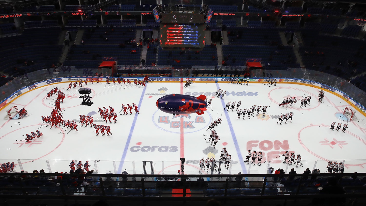 先锋客场拿下中央陆军 取得2021年KHL总决赛开门红！